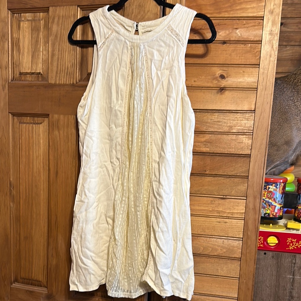Altar'd State Cream Mini Dress